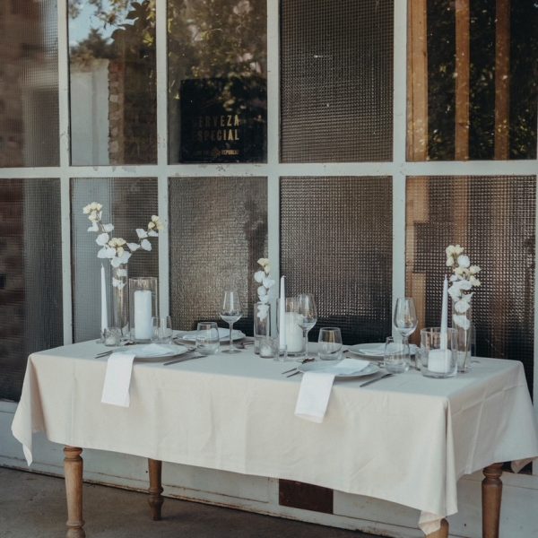 "White & Glass" - Shop the Look für 8 Personen